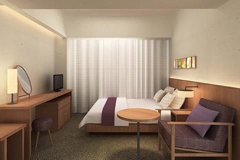 ホテルグレイスリー京都三条の客室の写真