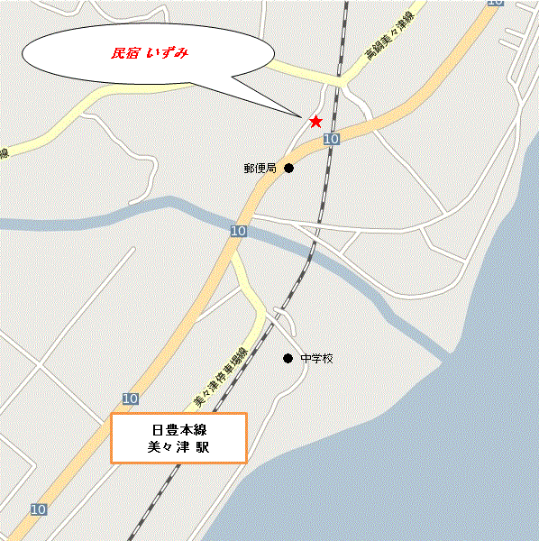 民宿いずみ 地図