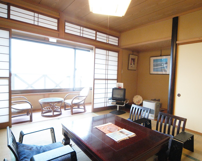 海辺の宿　女岩荘の客室の写真