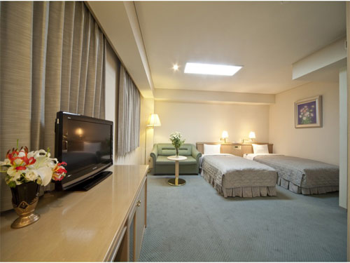 横手セントラルホテルの客室の写真
