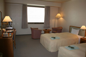 ホテル仙台ガーデンパレスの客室の写真