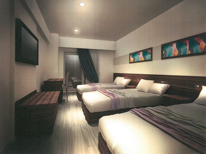 ＳＡＲＡＳＡ　ＨＯＴＥＬなんば（サラサ　ホテルなんば）の客室の写真