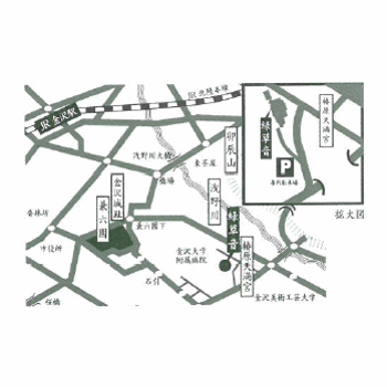 山乃尾別邸　緑草音（やまのをべってい　りょくそうね）への概略アクセスマップ