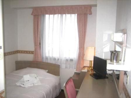 ホテルアルファーワン山口インターの客室の写真
