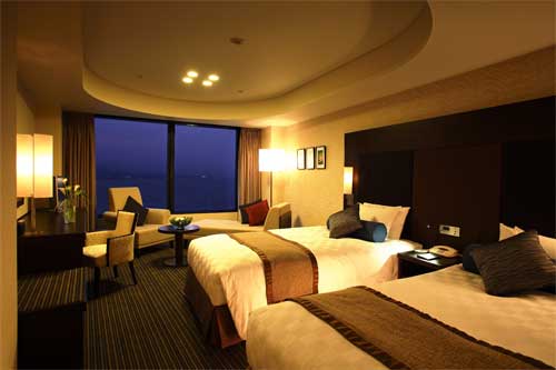 びわ湖大津プリンスホテルの客室の写真