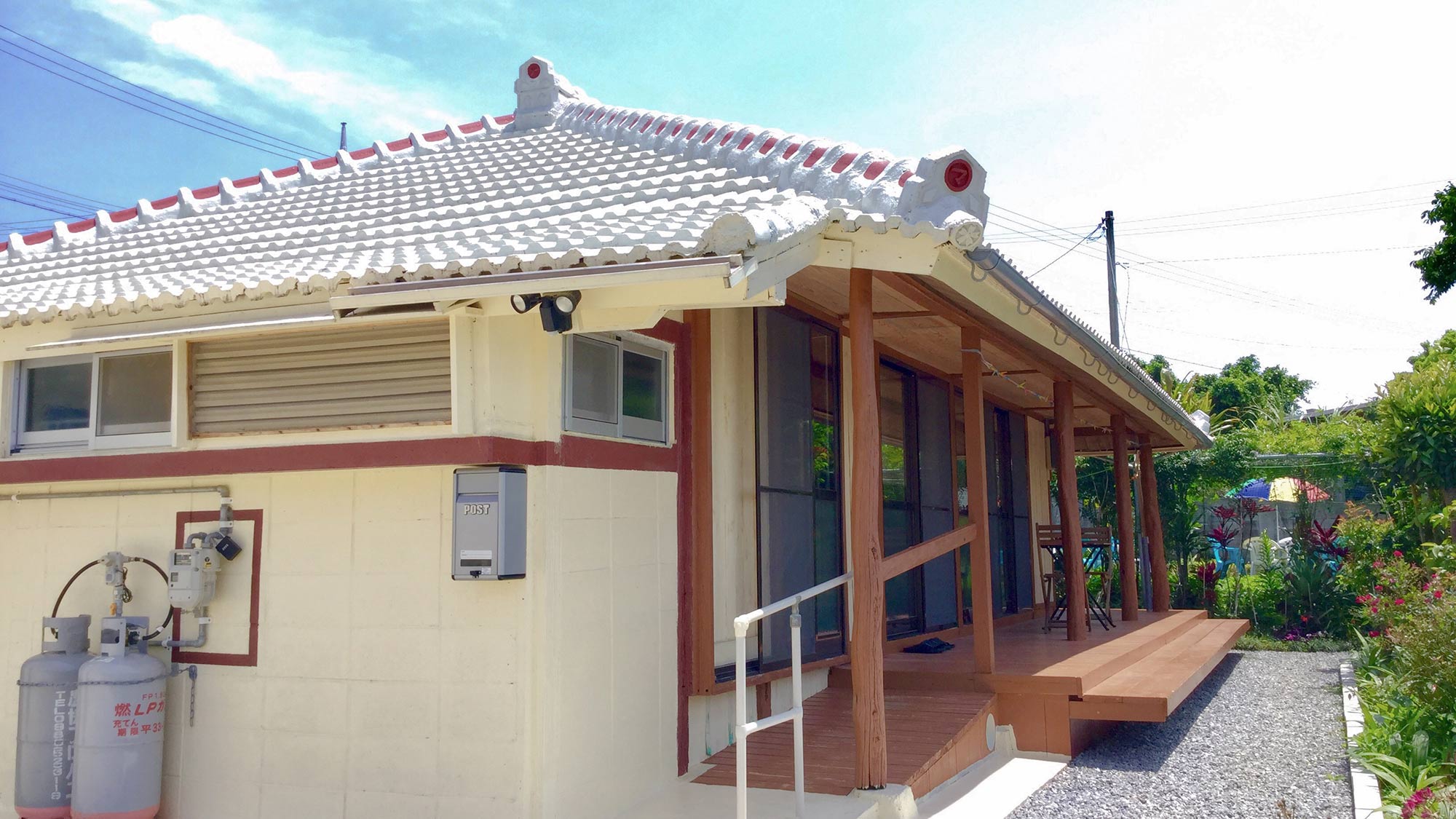 琉球の家　古宇利島　ＫＡＮＡＵ　外観写真