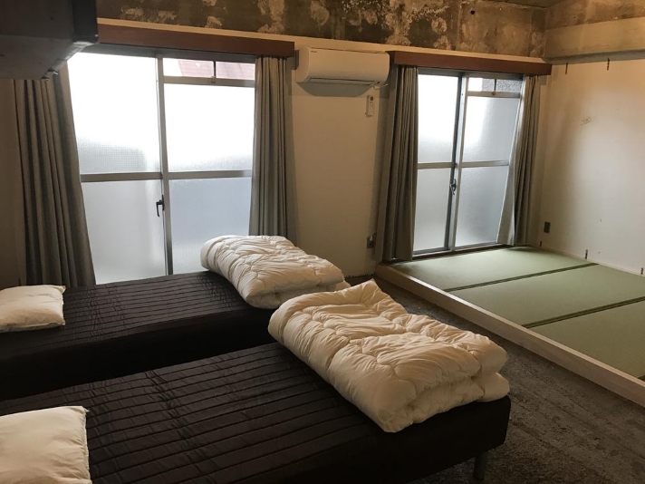 Shibamata FU-TEN Bed and Local室内