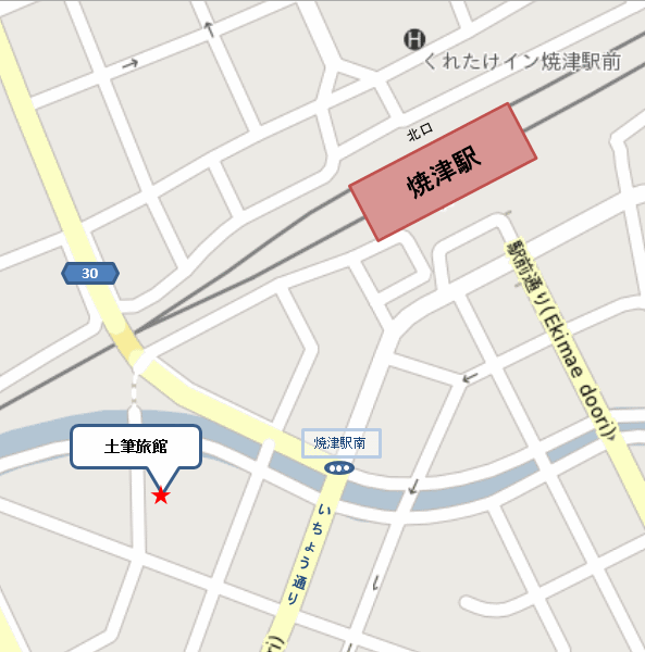 土筆旅館 地図