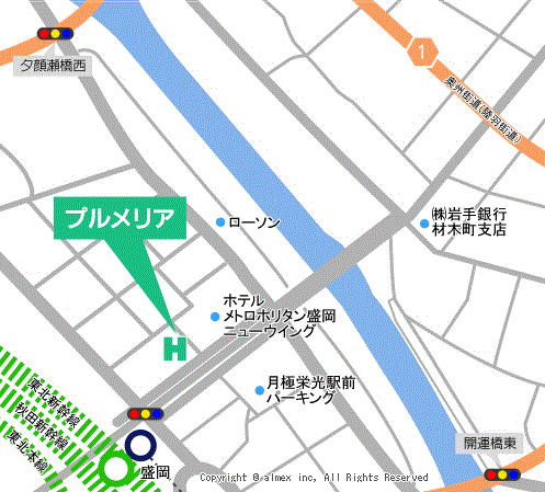 地図：隣のホテル【大人専用１８禁・ハピホテ提携】