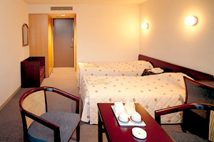 ボボスリゾートホテルの客室の写真