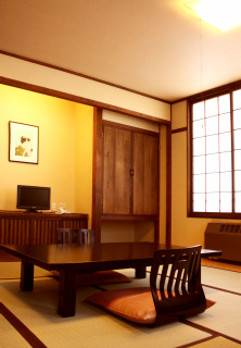 松川温泉　峡雲荘の客室の写真