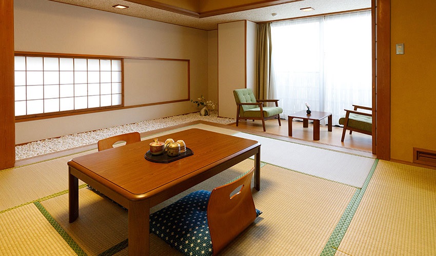 天然温泉旅館　雅竹の客室の写真