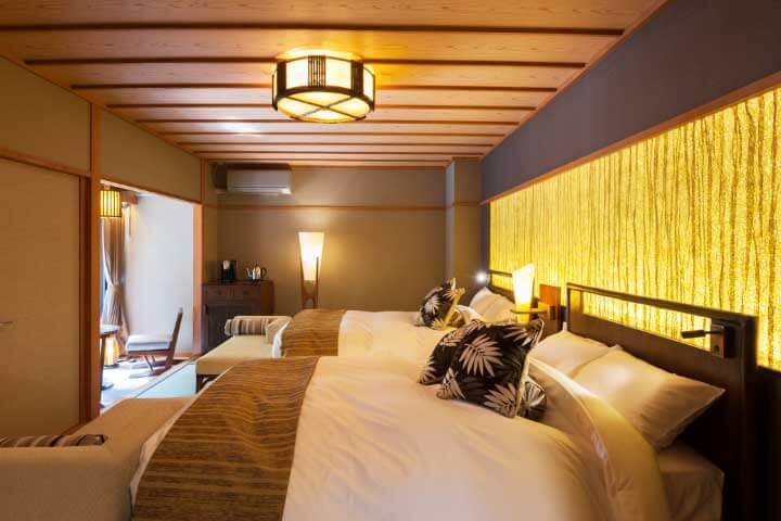 雄大な自然と料理に癒される杜の宿　季澄香の客室の写真