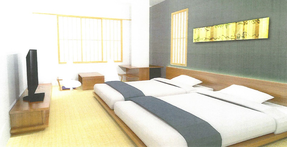 ホテルビスタプレミオ京都　和邸の客室の写真