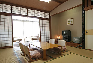 三六温泉　神明苑の客室の写真