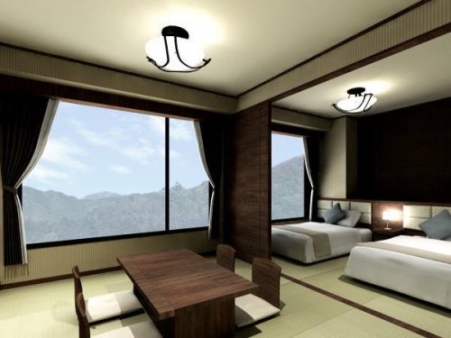 ホテル森の風那須の客室の写真