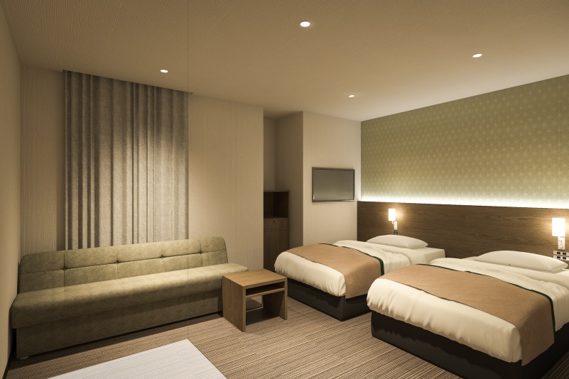 トーセイホテルココネ上野の客室の写真
