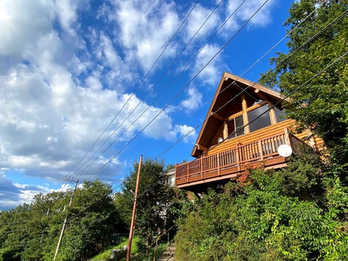 Ａ　Ｌｏｇ　Ｈｏｕｓｅ　ｗｉｔｈ　Ｍｔ　Ｆｕｊｉ　Ｖｉｅｗ南箱根熱海伊豆　富士山を望むログハウス　＾の画像