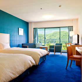 富士屋ホテル河口湖アネックス　富士ビューホテルの客室の写真