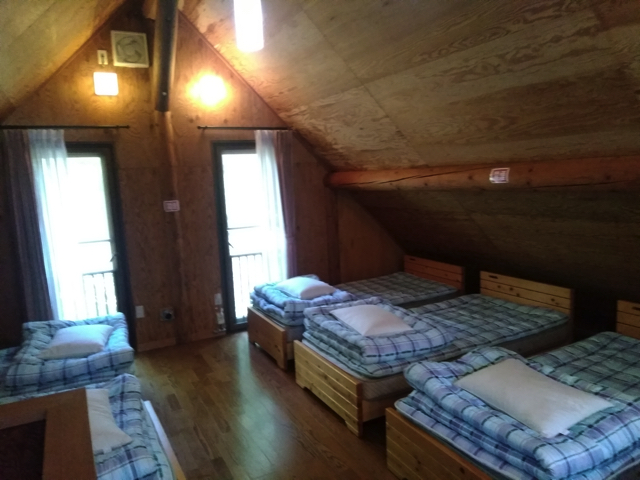 利賀国際キャンプ場の客室の写真