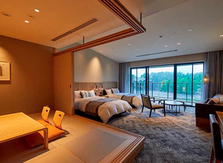 ホテルハーヴェスト軽井沢の客室の写真