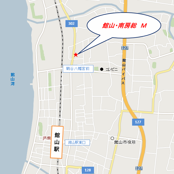 館山Мの地図画像