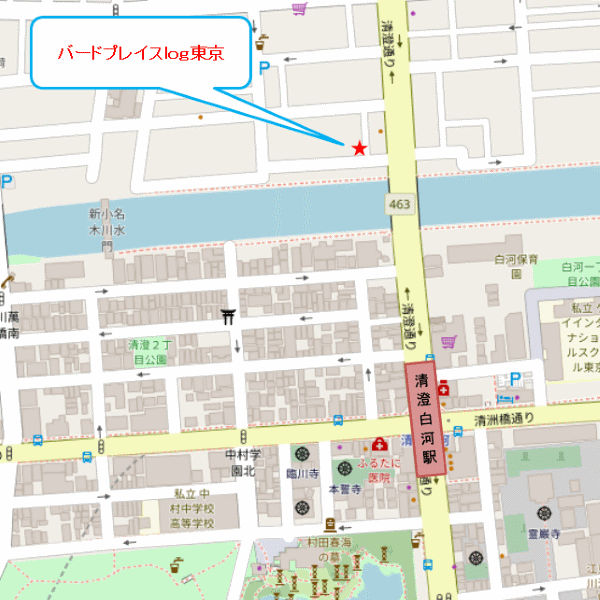 バードプレイスｌｏｇ東京 地図