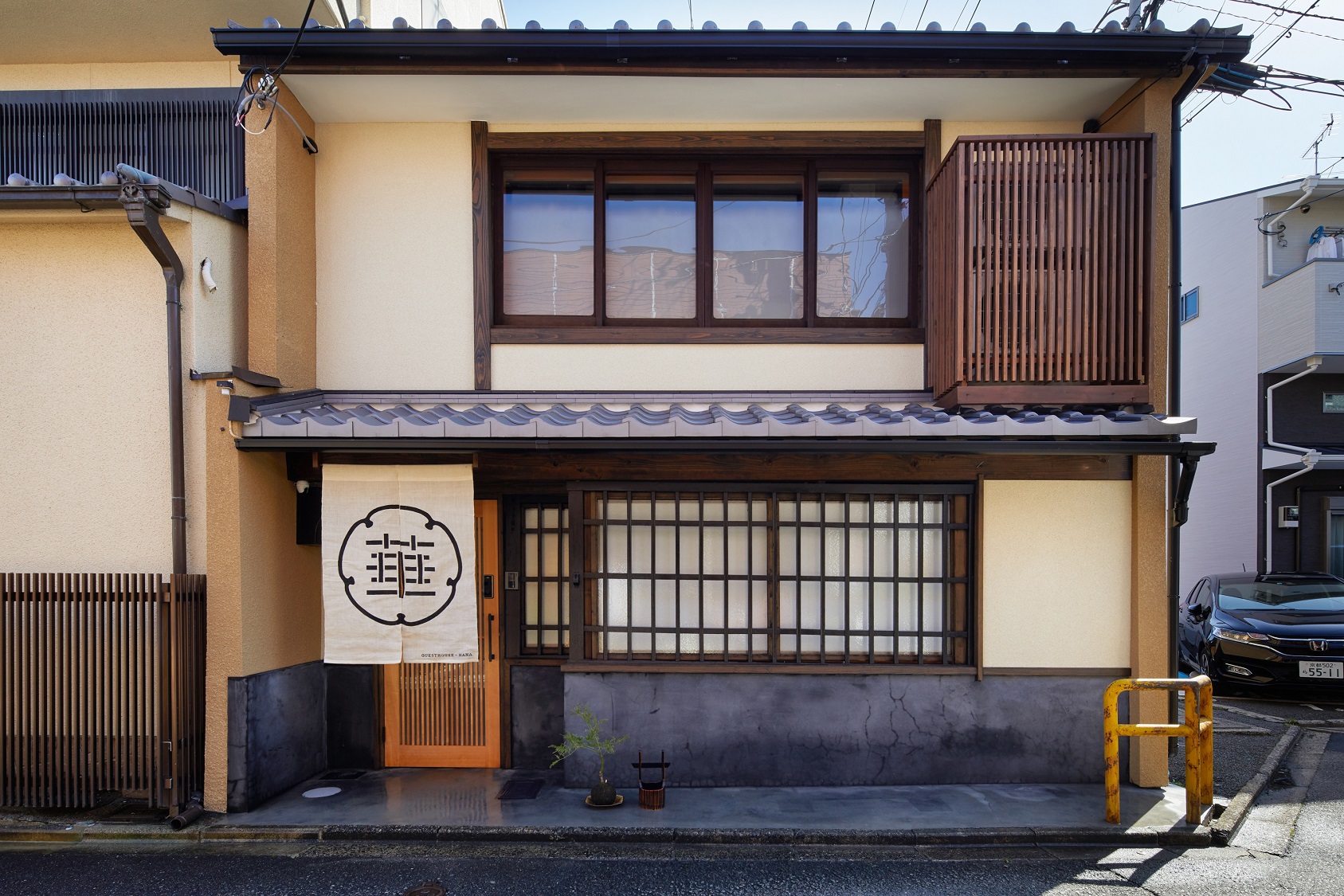 京都一棟貸し町屋旅館「華・雲来居」 施設全景
