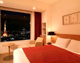 パークホテル東京の客室の写真