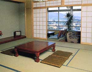 ホテル上田山荘の客室の写真