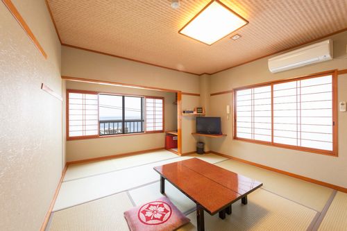 日間賀島　民宿　金華荘の客室の写真