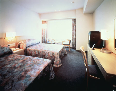 徳島グランヴィリオホテル　－ルートインホテルズ－の客室の写真