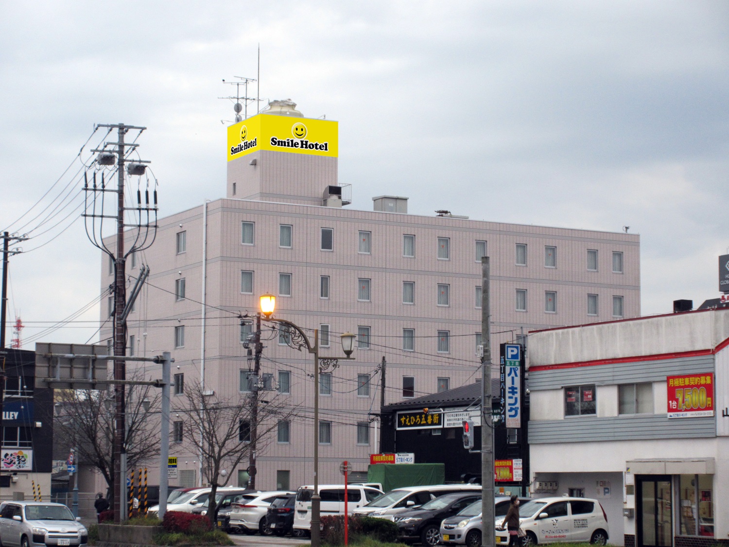 スマイルホテル釧路　外観写真