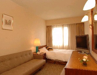 グランプラザ中津ホテルの客室の写真