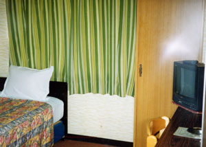 日本ビジネスホテルの客室の写真