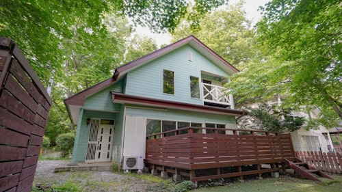 House#013 ペット歓迎/那須の貸切一軒家/最大7名/天井吹き抜け広々バルコニー/BBQ/民泊の写真