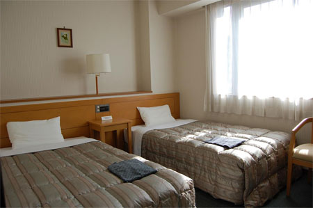 ホテルルートイン札幌北四条の客室の写真