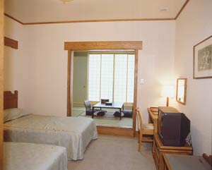 田沢湖高原水沢温泉　プラザホテル山麓荘別館　四季彩の客室の写真