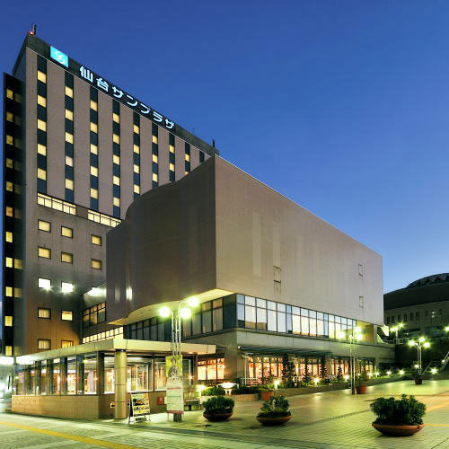 仙台サンプラザホールにアクセス便利な格安ホテルを教えてください。