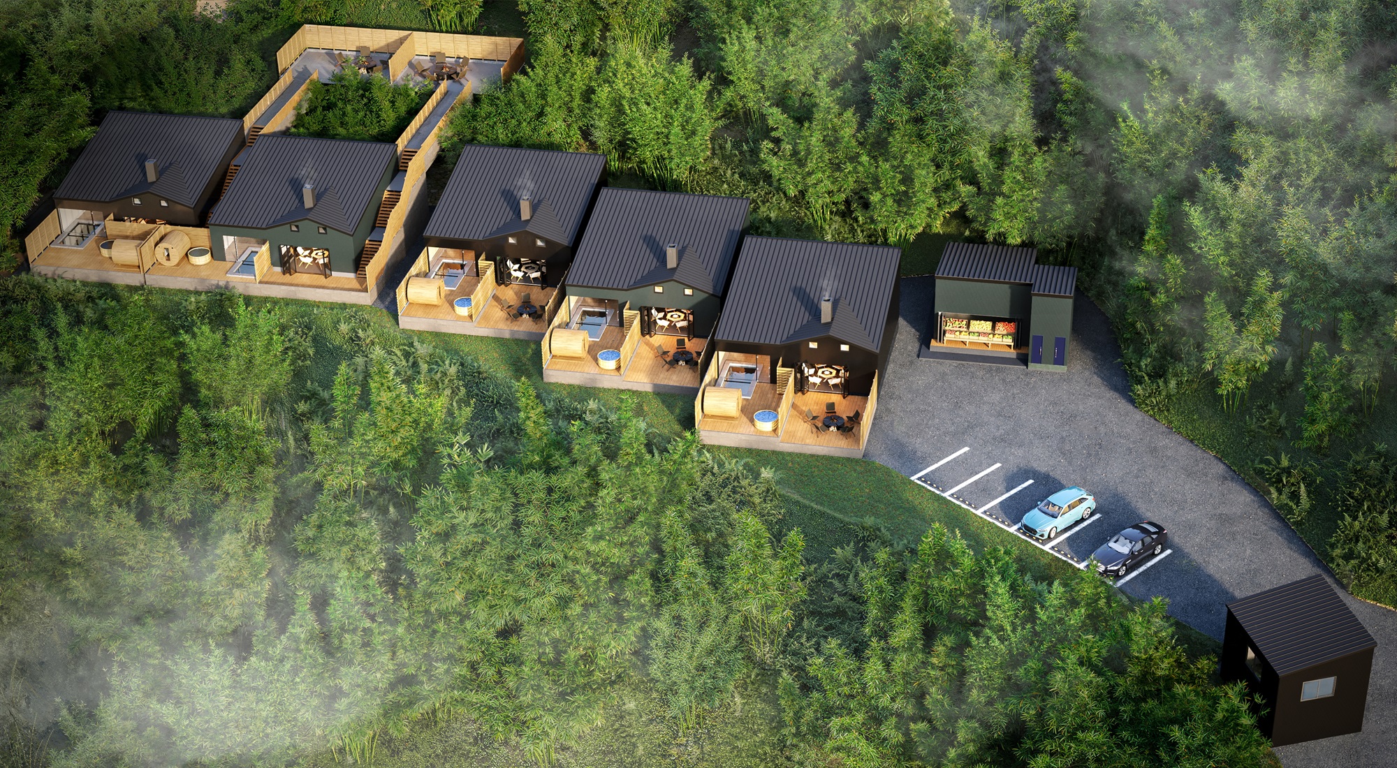 THE BASE GLAMPING ATAMIの写真