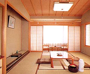 福井県市町村職員共済組合　芦原保養所　越路の客室の写真