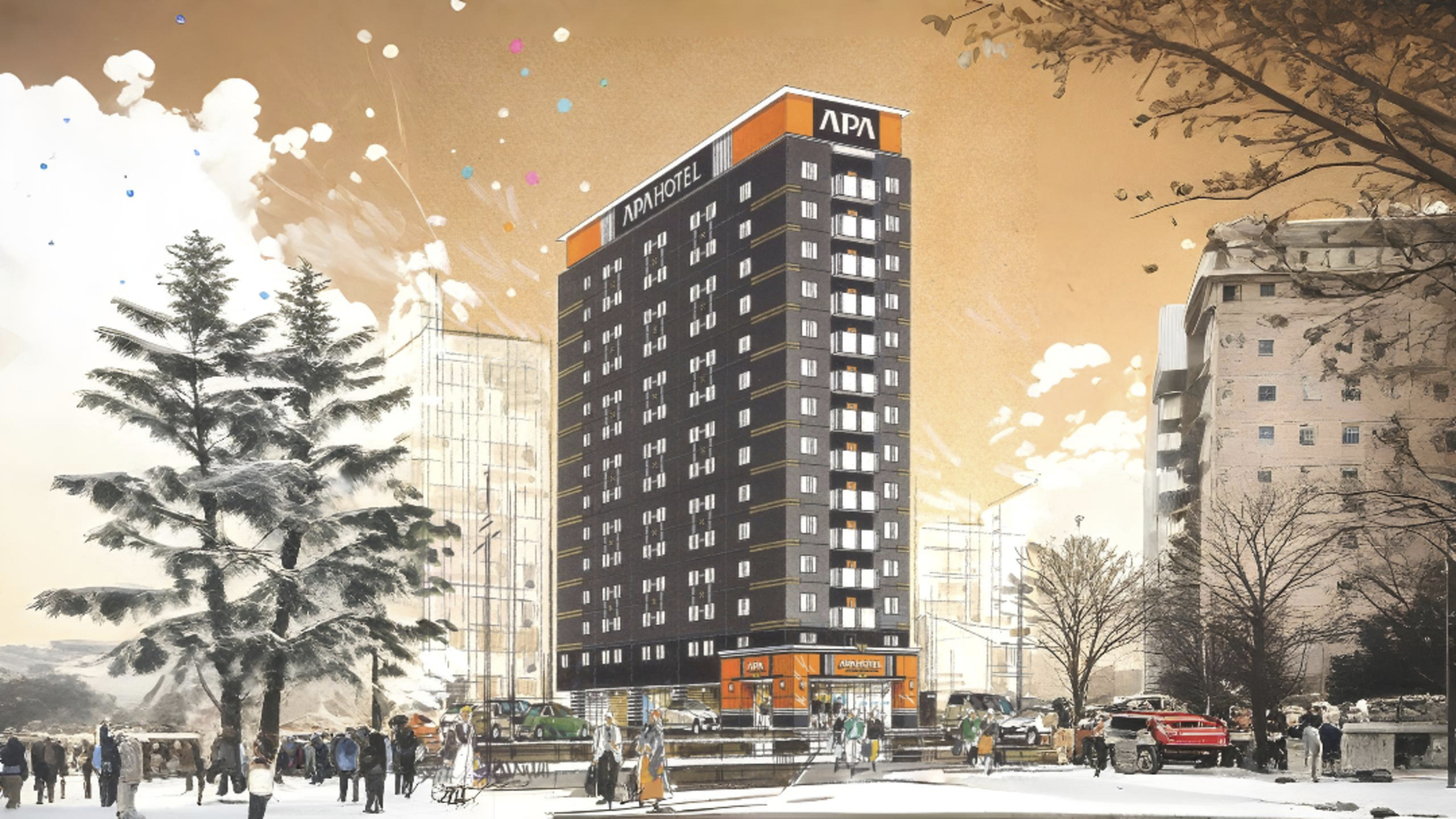 アパホテル〈札幌大通駅前西〉の写真