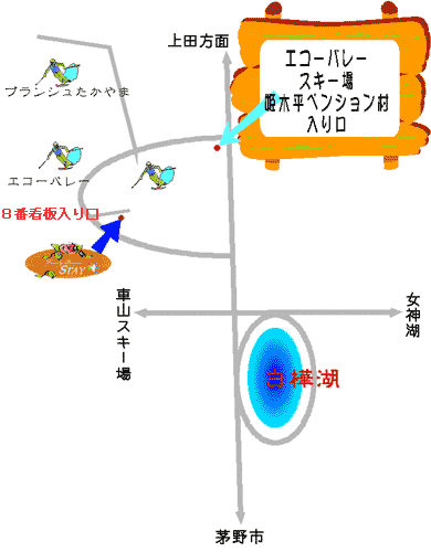 貸切ラジウム鉱石天然温泉宿　ペンションＯｗｌ（アウル）姫木 地図