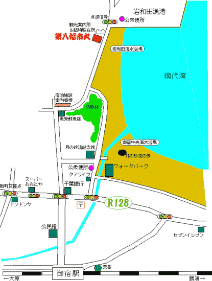 第八福市丸の地図画像