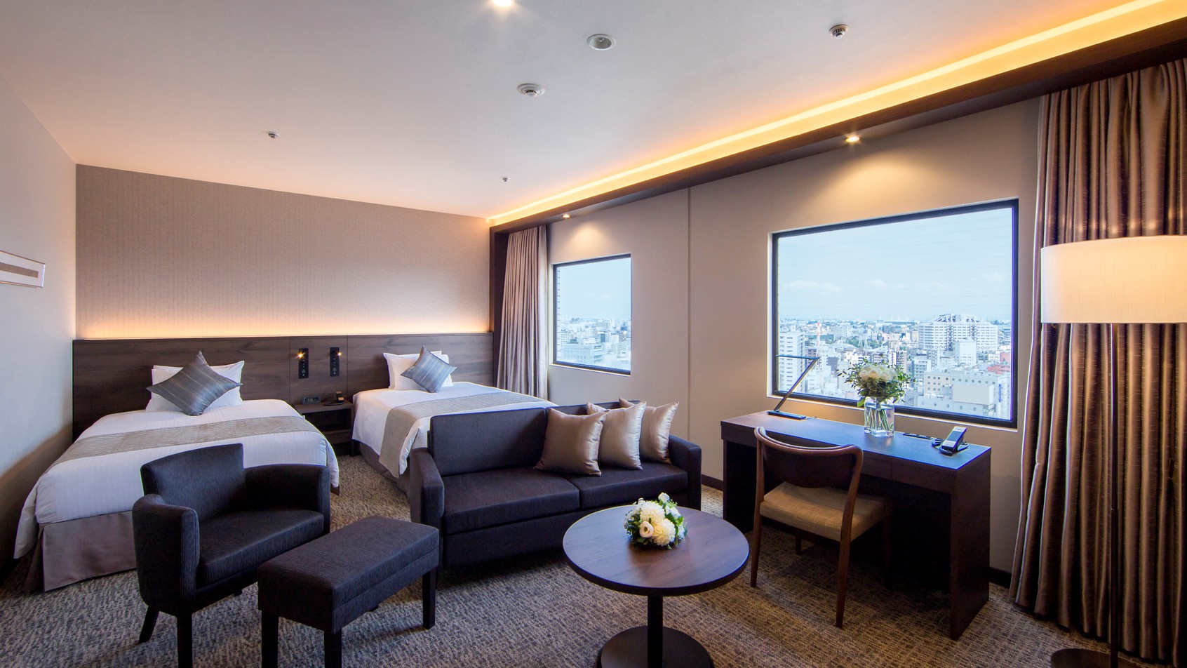川崎日航ホテルの客室の写真