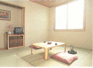 白馬岩岳　アルベルゴ宮田荘の客室の写真