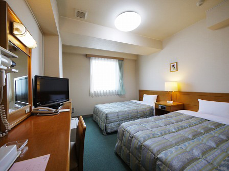 ホテルルートイン名古屋東別院の客室の写真