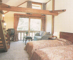 四季の森ホテルの客室の写真