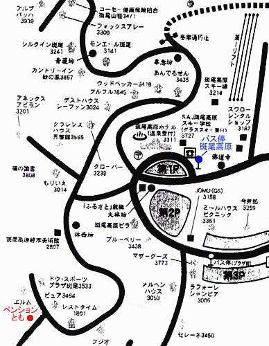ペンション　とも　＜長野県＞への概略アクセスマップ
