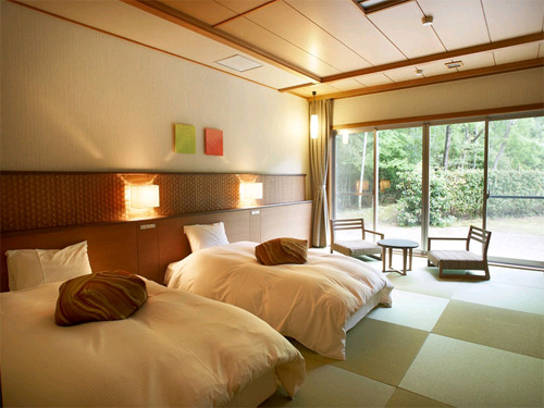 里山の休日　京都・烟河（けぶりかわ）の客室の写真